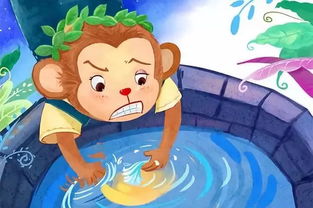 猴子捞月亮视频_猴子捞月亮视频下载